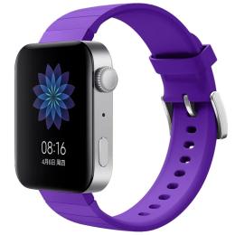 Ремінець для смарт-годинника BeCover Silicone для Xiaomi Watch S4 41mm (18mm) Purple (713740)