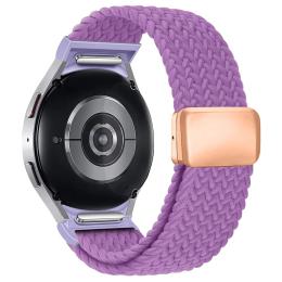 Ремінець для смарт-годинника ArmorStandart Braided Solo Loop для Samsung Galaxy Watch 7/FE/6/6 Classic/5/5 Pro/4/4 Classic Lilac