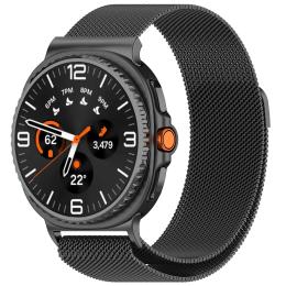 Ремінець для смарт-годинника ArmorStandart Milanese Magnetic Samsung Watch 8/8 Classic (20x113 mm) Dark Gray (ARM87359)