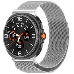 Ремінець для смарт-годинника ArmorStandart Milanese Magnetic Samsung Watch 8/8 Classic (20x113 mm) Silver (ARM87361)