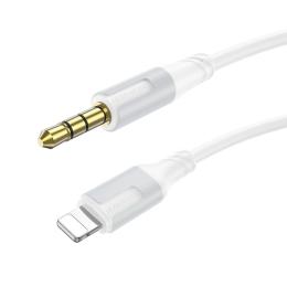 Аудіо-кабель Borofone BL19 Creator digital audio conversion cable iP White