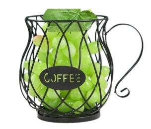 Фруктовниця VIVA LACY MUG Black 18x14x9.5 см (B090060)