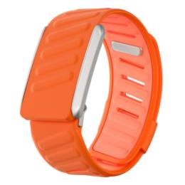 Ремінець для фітнес-браслету Infinity Soft-Touch Silicone для Whoop 5.0 Orange Light Orange