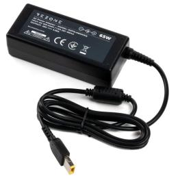 Блок живлення для ноутбука Rezone (RZPSLN6520SQ) Black Lenovo 65W 20V square with pin