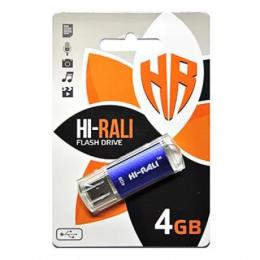 Флеш память Hi-Rali Rocket Series HI-4GBVCBL Blue 04 GB USB 2.0