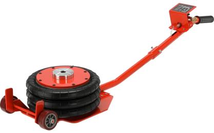 Домкрат YATO YT-17233 пневматичний підкатний навантаження- 4 т, межі підйому-15- 50 см, з дод. наставкою 8см.