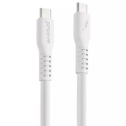 Дата-кабель Proove Eternal USB Type-C (тато) - USB Type-C (тато), 1m White