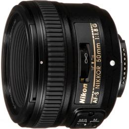 Обєктив Nikon Nikkor 50mm f/1.8G AF-S Black