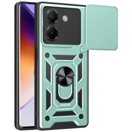 Чохол-накладка Ummi Camshield Serge Ring для Xiaomi Poco M7 Pro 5G Green