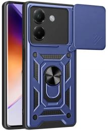 Чохол-накладка Ummi Camshield Serge Ring для Xiaomi Poco M7 Pro 5G Blue