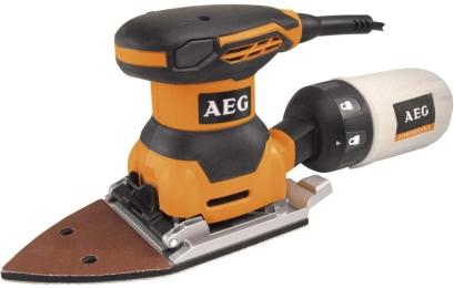 Шліфмашина вібраційна мережева AEG: 260 Вт, платформа- 115-140 мм, амплітуда- 1.6 мм (FDS140) DW