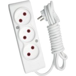 Мережевий фільтр TECCO (8681277841866) White