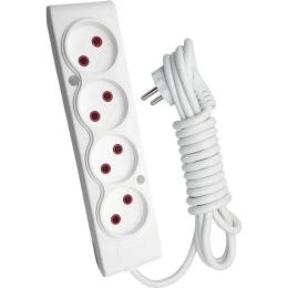 Мережевий фільтр TECCO (8681277841477) White