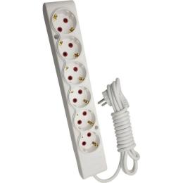 Мережевий фільтр TECCO (8681277842313) White