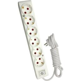 Мережевий фільтр TECCO (8681277842948) White