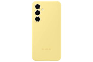 Чохол-накладка Samsung Silicone Case для Galaxy S24 FE Yellow