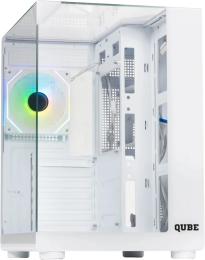 Корпус для ПК QUBE AQUARIUM ARGB White (AQUARIUM_GWNU3)