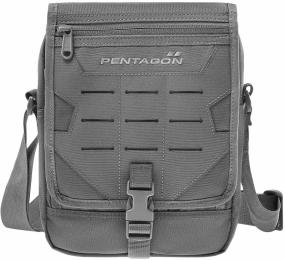 Тактична сумка Pentagon Tactical Messenger 2, 8 л Wolf Grey