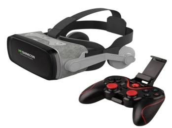 Окуляри віртуальної реальності Infinity G07E + С8s Black + джойстик