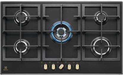 Варильна поверхня Electrolux KGS9536RN Black