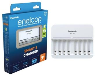 Зарядний пристрій для акумуляторів AA, AAA Panasonic Eneloop ready AA/AAA (BQ-CC63)