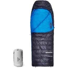 Спальний мішок Naturehike CW700 CNK2450WS048 (M) Black Blue (6927595788387)