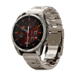 Смарт-годинник Garmin Fenix 8 47mm AMOLED Sapphire Titanium with Vented Titanium Bracelet (010-02904-40)