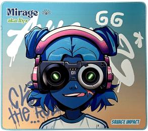 Килимок для мишки Bloody BP-45W Nyx Mirage (4711421002455)