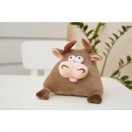Мяка іграшка Same Toy Корова/Бик X1656/16A Brown 16 см