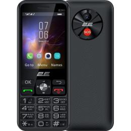 Кнопковий телефон 2E E280 2025 Black (694743656220)