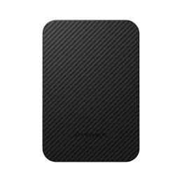 Зовнішній портативний акумулятор Pitaka Aramid Fiber Magnetic Power Bank Qi2 5000mAh Black Gray Twill