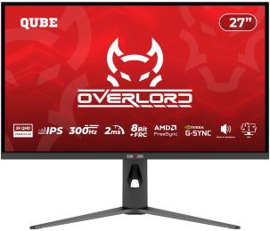 Монітор QUBE Overlord G27Q300H Black 27