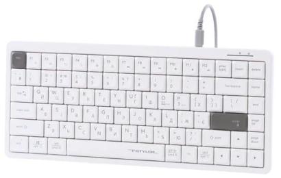 Клавіатура A4Tech Fstyler FX53 White ENG/UKR