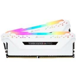 Оперативна память Corsair DDR4 16GB (2x8GB) 3200 MHz Vengeance RGB Pro White CMW16GX4M2C3200C16W