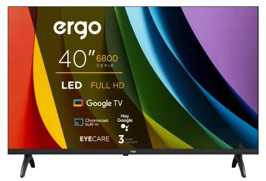 Телевізор Ergo 40JFS6800 Black 40
