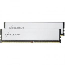 Модуль памяті для компютера DDR4 16GB (2x8GB) 3200 MHz Black&amp;White eXceleram (EBW4163216AD)