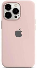 Чохол-накладка EpiK Silicone Case Full Protective (AA) для Apple iPhone 17 (6.3) Chalk Pink