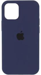 Чохол-накладка EpiK Silicone Case Full Protective (AA) для Apple iPhone 17 Pro (6.3) Midnight Blue ,