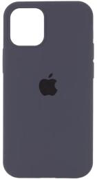 Чохол-накладка EpiK Silicone Case Full Protective (AA) для Apple iPhone 17 Pro Max (6.9) Dark Gray