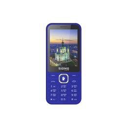 Кнопковий телефон Sigma mobile X-style 31 Power Type-C Blue (Уцінений)