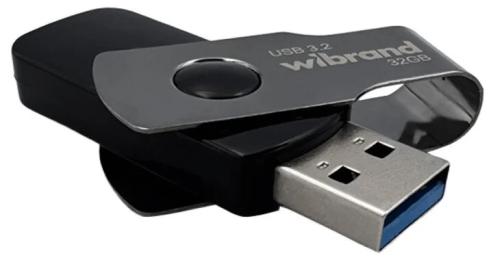 Флеш память Wibrand USB 3.2 Gen1 Lizard 32GB Black