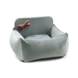 Автомобільне крісло для тварин Chloes Home Paris M/L 65х45 см сіре (CLH1028)