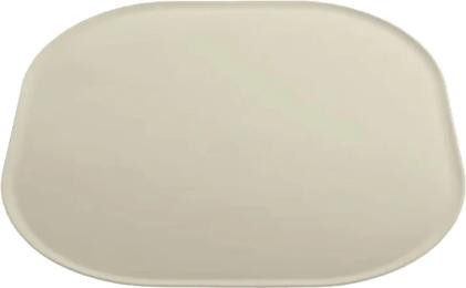 Килимок під миски Fiboo Антиковзкий 32х32 см бежевий (FIB0273)