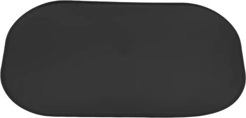 Килимок під миски Fiboo Антиковзкий 47x30 см чорний (FIB0202)
