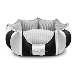 Лежак для тварин Chloes Home Monte Carlo M чорний (CLH0014)