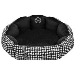 Лежак для тварин Chloes Home Positano S чорний (CLH3893)