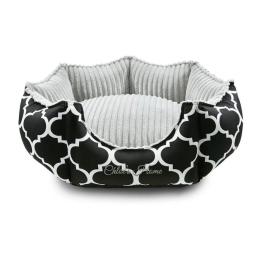 Лежак для тварин Chloes Home Rome S чорний (CLH0175)