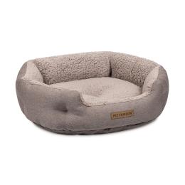 Лежак Pet Fashion BRIG для собак Кавовий 58х48х20 см (PR441488)
