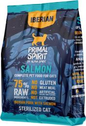 Сухий корм для кішок Alpha Spirit Primal Iberian Salmon 1 кг (8436586311469)