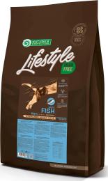 Сухий корм для кішок Natures Protection Lifestyle Grain Free White Fish Sterilised Adult Cat 7 кг (NPLS45803)